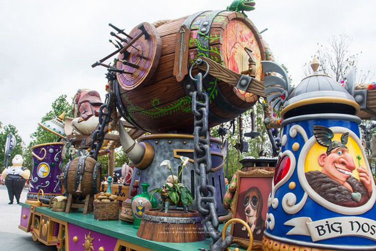 上海四季酒店 + 上海迪士尼度假区 + 2大1小家