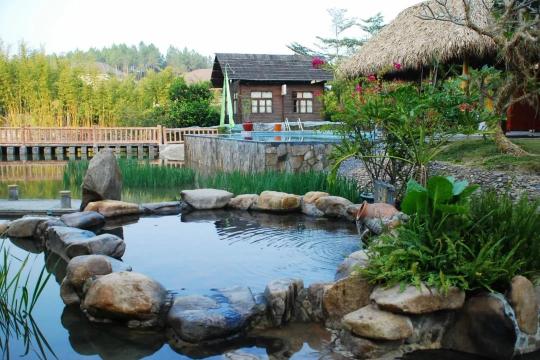 紫金御临门温泉度假村 河源御临门温泉度假村 自助早餐 无限次温泉