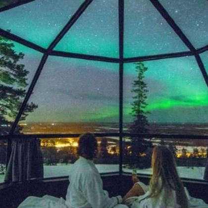 挪威+瑞典+芬兰+类维滑雪度假中心+圣诞老人村10日8晚私家团