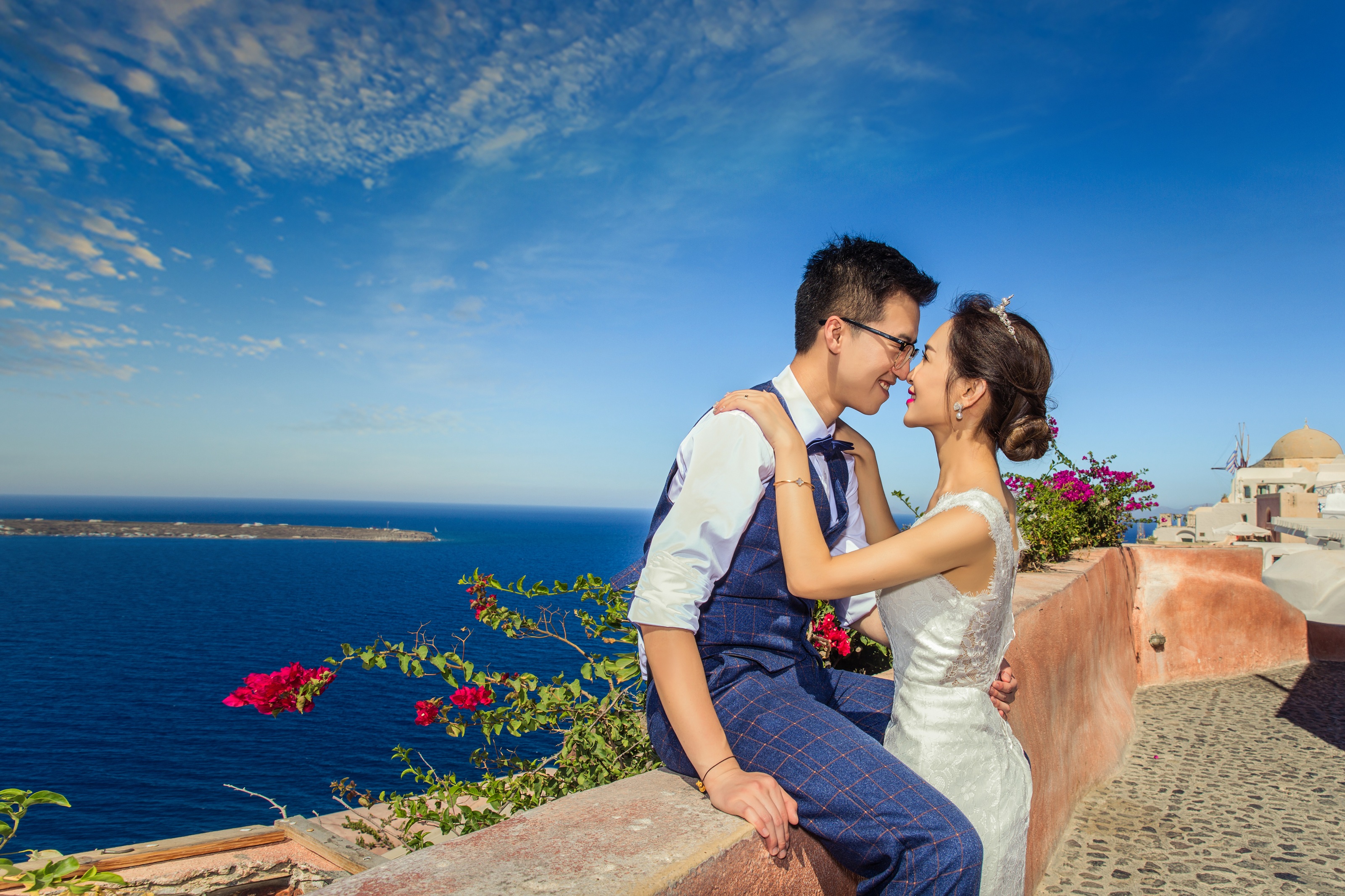 圣托里尼拍婚纱_大理圣托里尼旅拍(2)