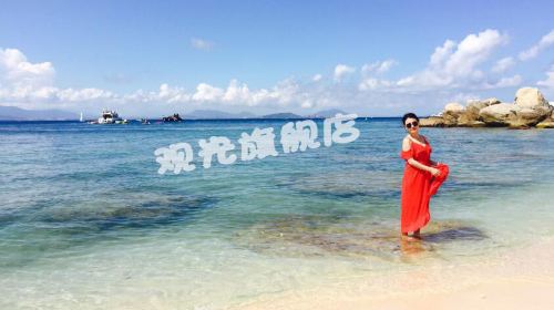 海南海口+分界洲岛+呀诺达+天涯海角+三亚湾