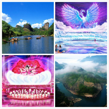 武夷山主景区三日游套票(含竹筏,观光车) 水秀梦之泉