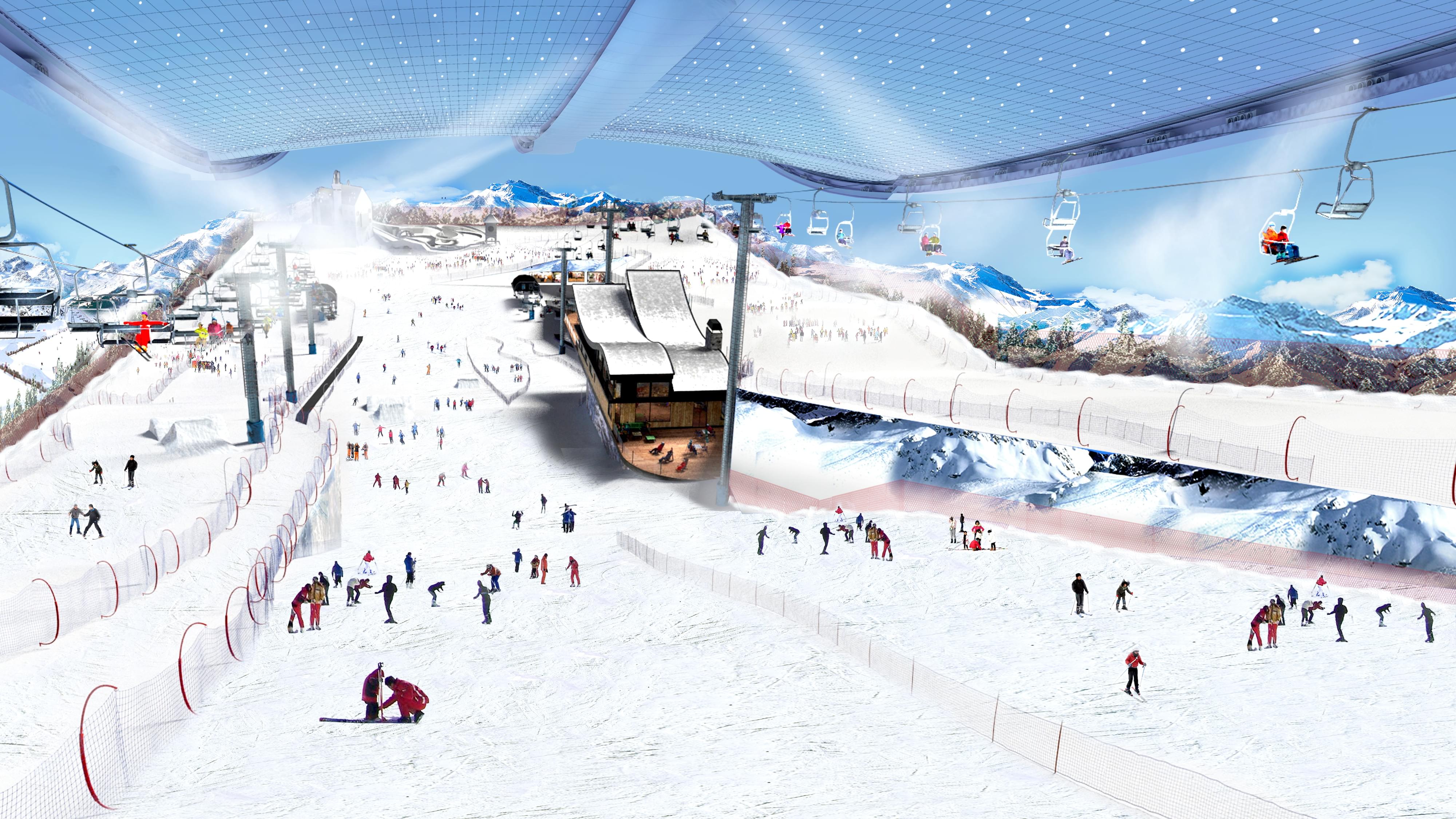 欧亚之窗滑雪场图片