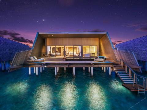 马尔代夫圣瑞吉岛7日5晚自由行·【春节】⑦★岛屿 泳池②沙②水 服务