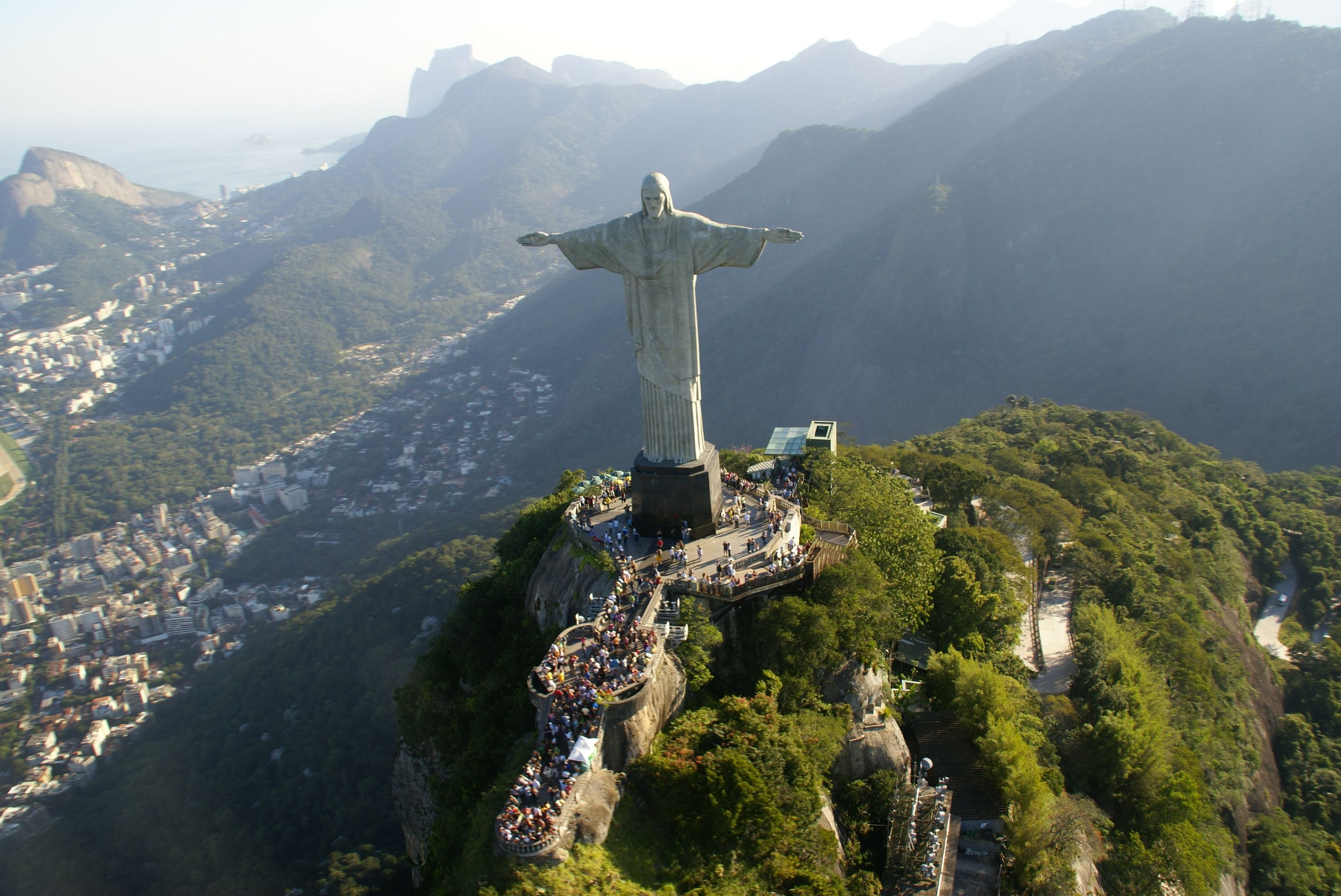 巴西耶稣像壁纸图片