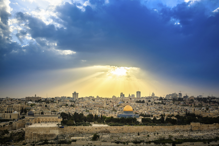 约旦安曼+佩特拉+死海+以色列耶路撒冷+特拉