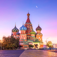 俄罗斯莫斯科+圣彼得堡8日跟团游