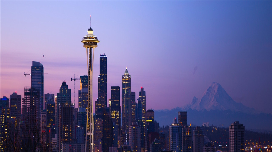 美国西雅图 波特兰5日4晚跟团游(3钻)·波音工厂 太空针塔 两大