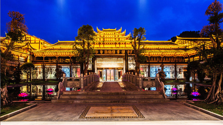 剑河仰阿莎酒店 剑河温泉城 双人温泉门票 双人自助早餐 清江湖夜游