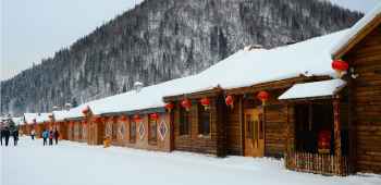 滨亚布力滑雪+雪乡赏雪2日游.冰雪十里画廊+雪