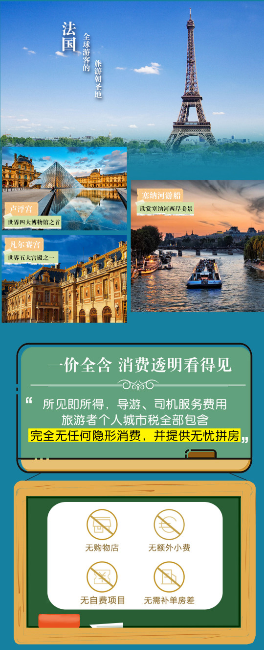 法国+瑞士+意大利+德国+荷兰12日跟团游·4-