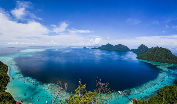 马来西亚吉隆坡 沙巴古达 仙本那10日9晚半自助游·海上屋 海钓 婆罗