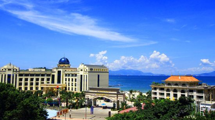 惠东巽寮金海湾度假酒店   巽寮湾   双人自助早餐 私人沙滩 ··【楼