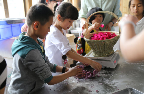 成长体验·丽江拉市海骑马划船体验 亲手体验鲜花饼制作 手工东巴扎染