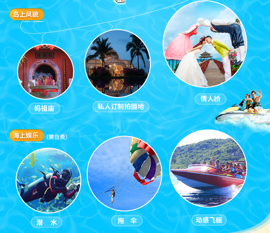 海南三亚3日2晚跟团游(5钻)·【3天来三亚过个