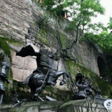 重庆重庆网景点,皇冠大扶梯+山城步道+李子坝