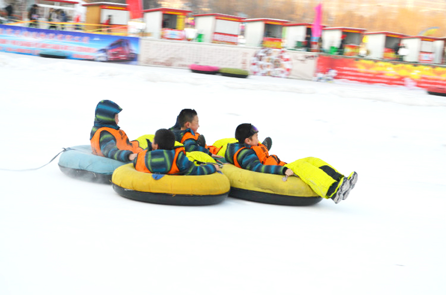 沈阳5日我到东北去看雪冬令营