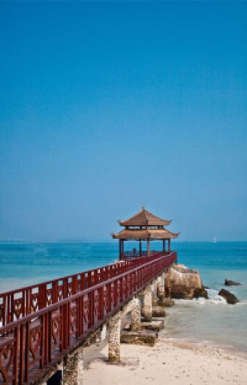 海南三亚+蜈支洲岛+南山寺3日2晚跟团游图片