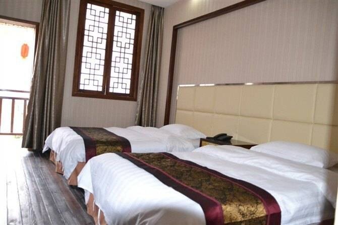 武汉锦里沟近月楼酒店   锦里沟   双早 ·【踏青,赏花,土家风情山水