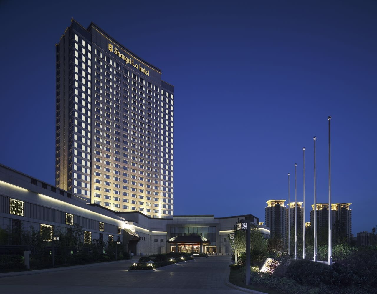 扬州香格里拉大酒店1-2晚 瘦西湖门票 酒店设有恒温泳池,健身房,网球