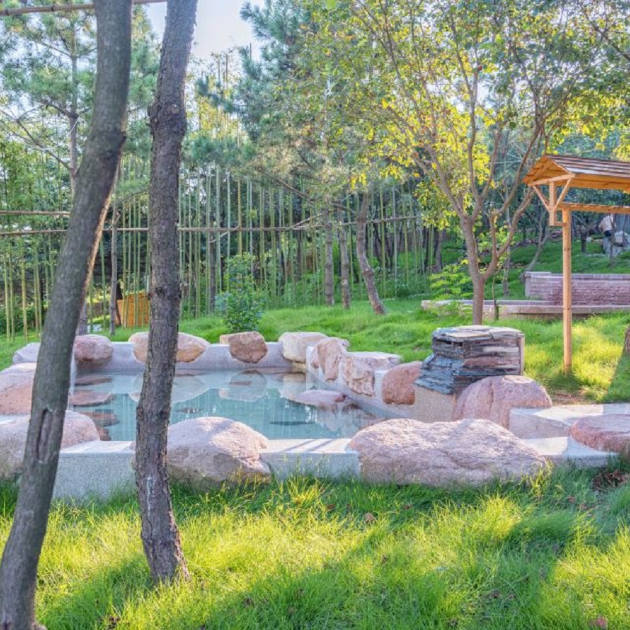 泰山天池温泉图片