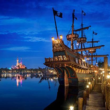 上海迪士尼（Disney）+东方明珠+黄浦江+上海杜莎夫人蜡像馆3日2晚拼小团