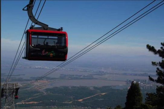 乘索道7分钟登顶庐山 游花径 天桥 锦绣谷 仙人洞 美庐 芦林湖 含