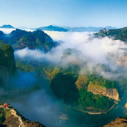 厦门+鼓浪屿+武夷山主景+九曲溪漂流5日4晚跟团游