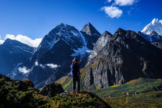 徒步登山·雪山盛宴-珠峰东坡徒步摄影