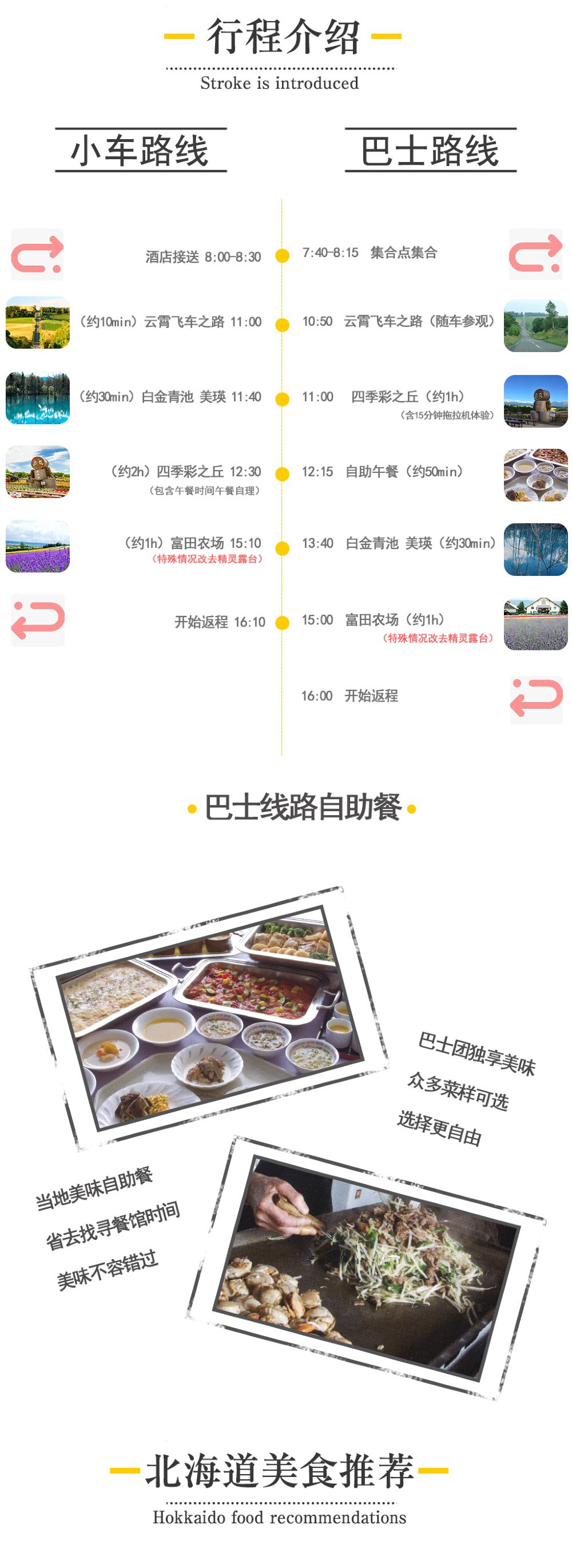 白金青池 四季彩之丘 富田农场 云霄飞车之路一日游 精品小团接送 舒适大巴集合 线路推荐 携程玩乐
