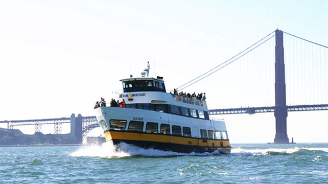 旧金山蓝金舰队90分钟恶魔岛环岛游船 快速出票 中文导览 紧张刺激监狱逃脱之旅 线路推荐 携程玩乐