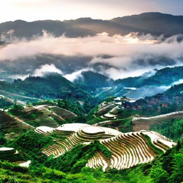 桂林+阳朔+龙脊梯田+漓江风景名胜区+程阳八寨5日4晚拼小团