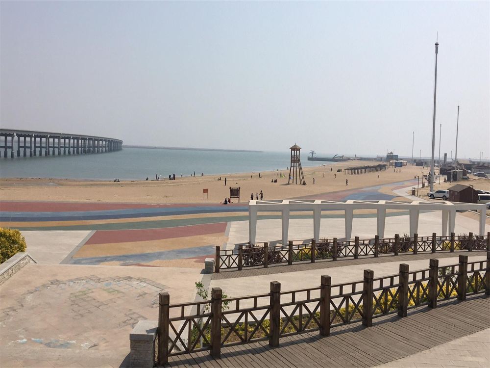 锦州白沙湾海滩一日游高速直达海水净沙滩好无购物无自费