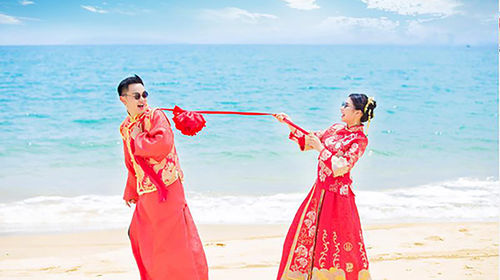 亲子婚纱团购_母女婚纱亲子照图片(3)