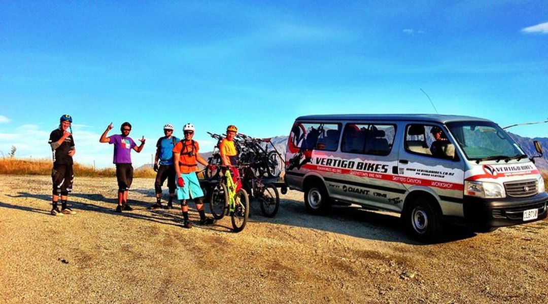 Mountain Bike Trails Including Shuttle Transfer from Queenstown 