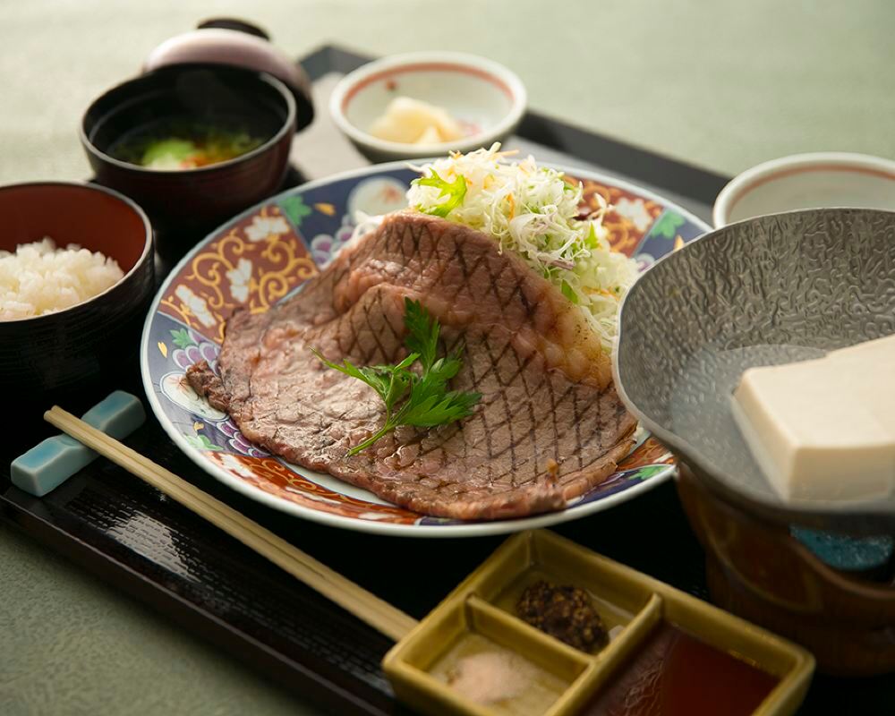 京都府岚山牛排 湯豆腐和牛ステーキ嵐山庵珠 新福島店 餐厅美食套餐