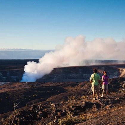 美国大岛(夏威夷岛)夏威夷火山国家公园一日游