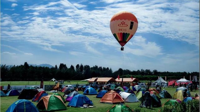 桐洲岛动力滑翔伞