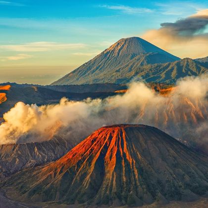 印度尼西亚布罗莫火山+伊真火山三日游