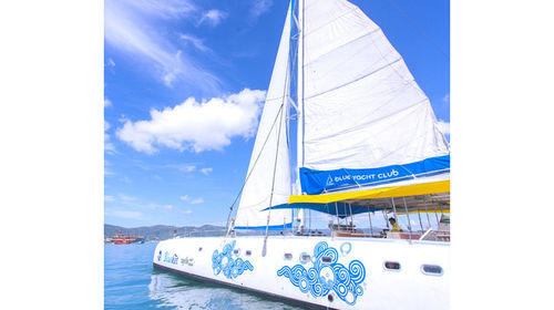 泰国普吉岛皇帝岛 珊瑚岛双体帆船一日游 大型帆船 亲子游玩 水上项目 线路推荐 携程玩乐