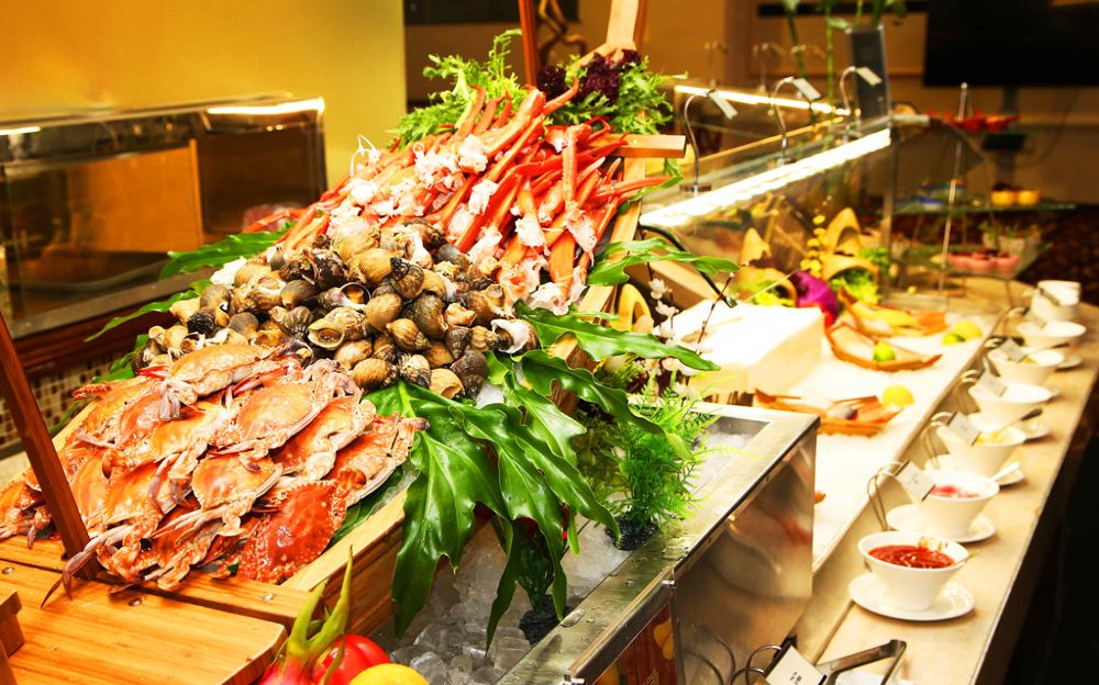 桂林喜来登饭店二楼雅琴咖啡厅自助餐