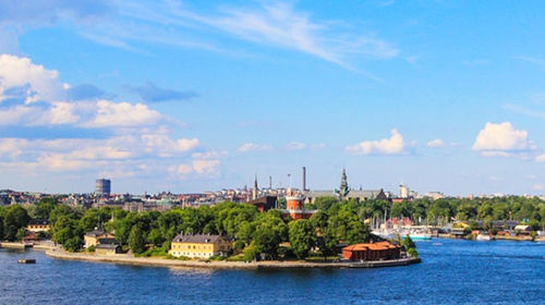 瑞典斯德哥尔摩城市观光游船冬季船票含讲解 