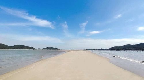 福建漳州东山岛渔民体验航拍鱼骨沙洲收获现煮或带走自助烧烤套餐超赞