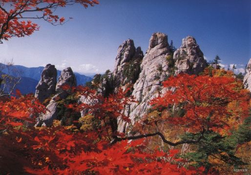 Горы в корее