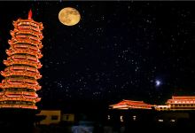 鸠兹夜游演艺小镇景点图片