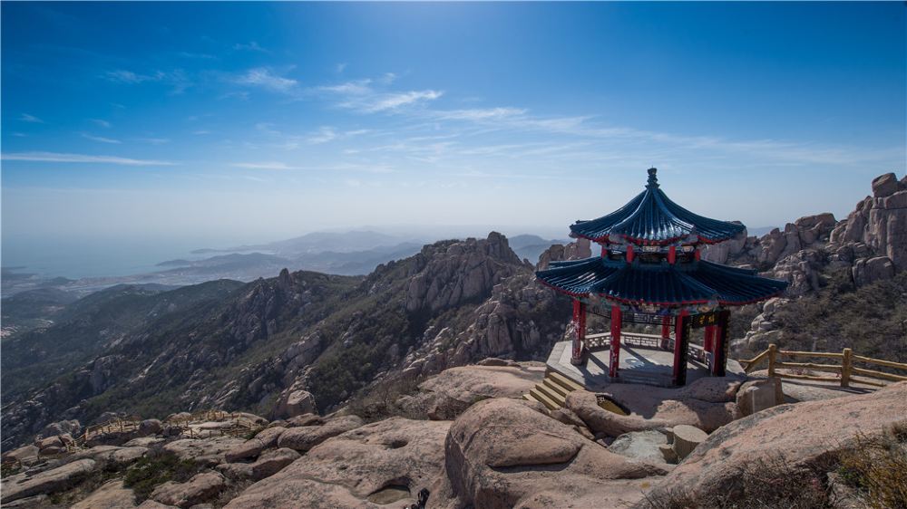 青岛崂山巨峰景区太清景区一日游游崂山问道崂顶八水汇集崂山双至美