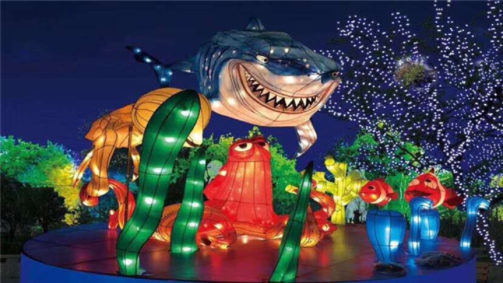 沈阳世博园国际彩灯节一日游【网红彩灯 创意