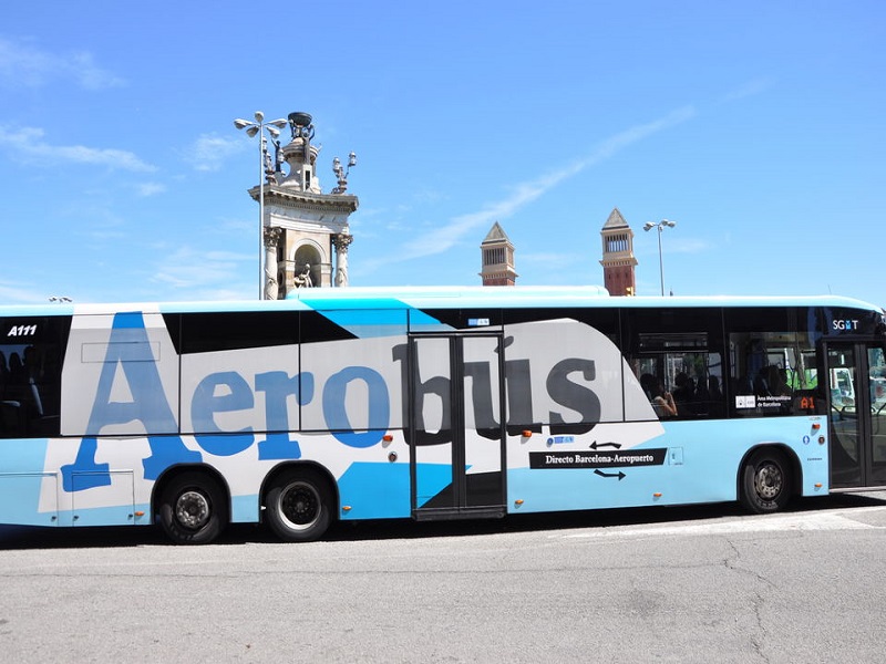 西班牙巴塞罗那市中心至机场快线巴士线路推荐