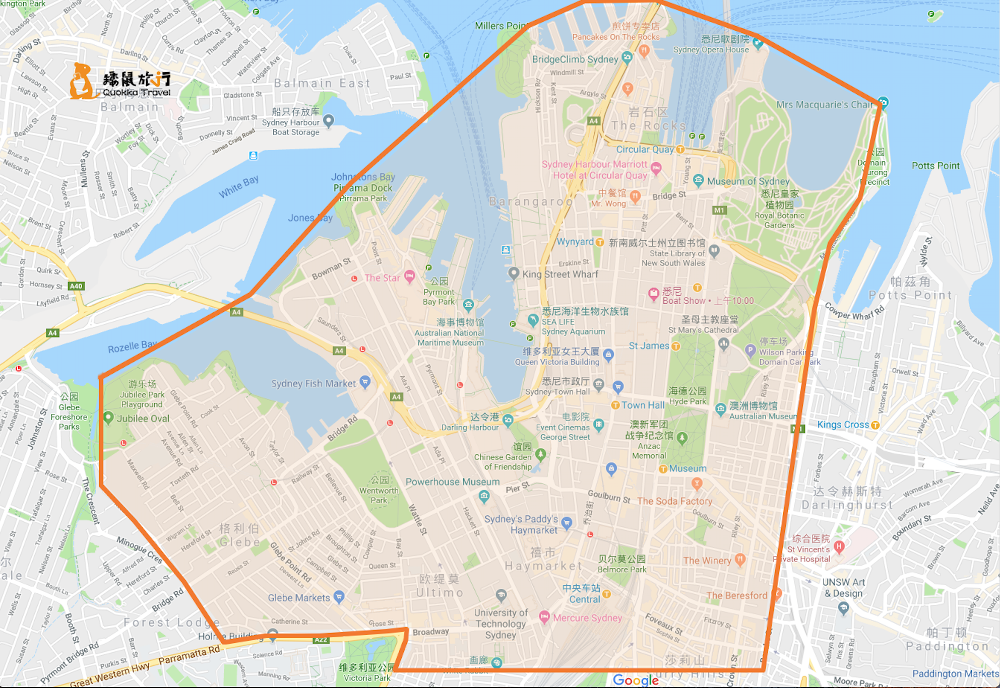 悉尼歌剧院 达令港 悉尼大学 市区深度精华一日游【精致小团/潮玩最