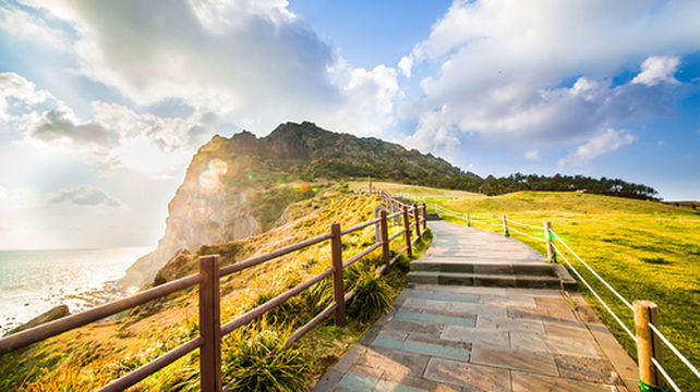 韩国牛岛 城山日山峰 山君不离一日游【纯玩性价比高/中文司导/市区